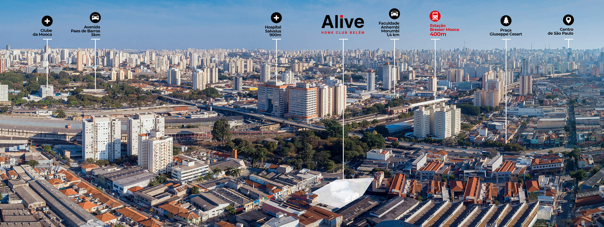 Alive Home Clube Belém - Arredores